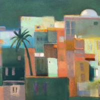 pastel-39x29-le-palmier770E