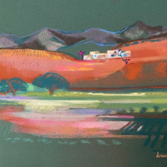 PASTEL-campagne-andalouse-39X29-770-E