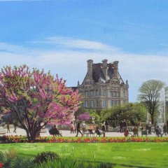 Spring-in-the-Tuileries-garden-33-x-24